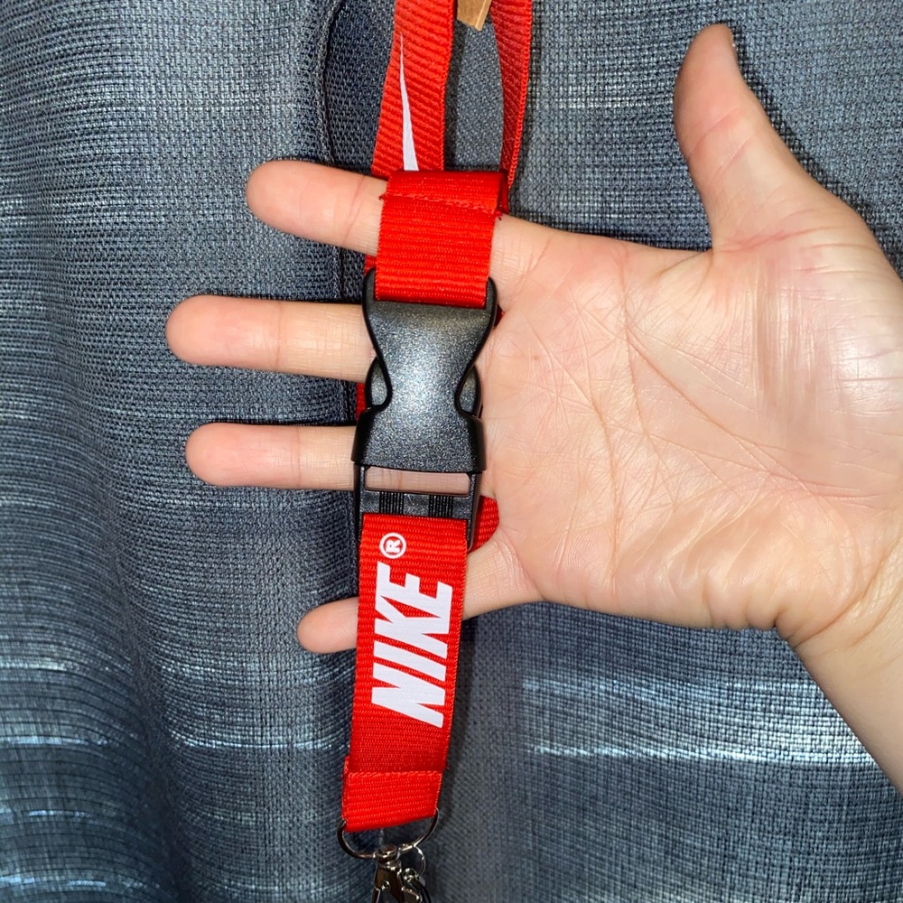 New (without tags) Red Nike Lanyard